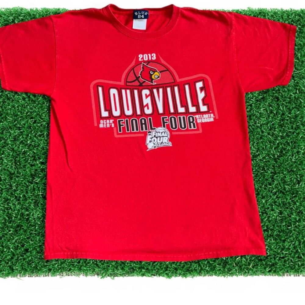 Youth Louisville Cardinals 2013 NCAA Final Four tee size L #finalfour